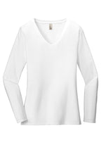 District  Women's Very Important Tee  Long Sleeve V-Neck. DT6201