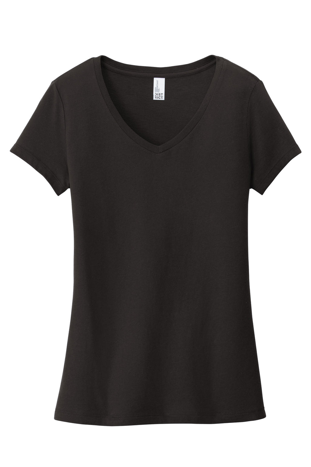District  Women's Very Important Tee  V-Neck. DT6503