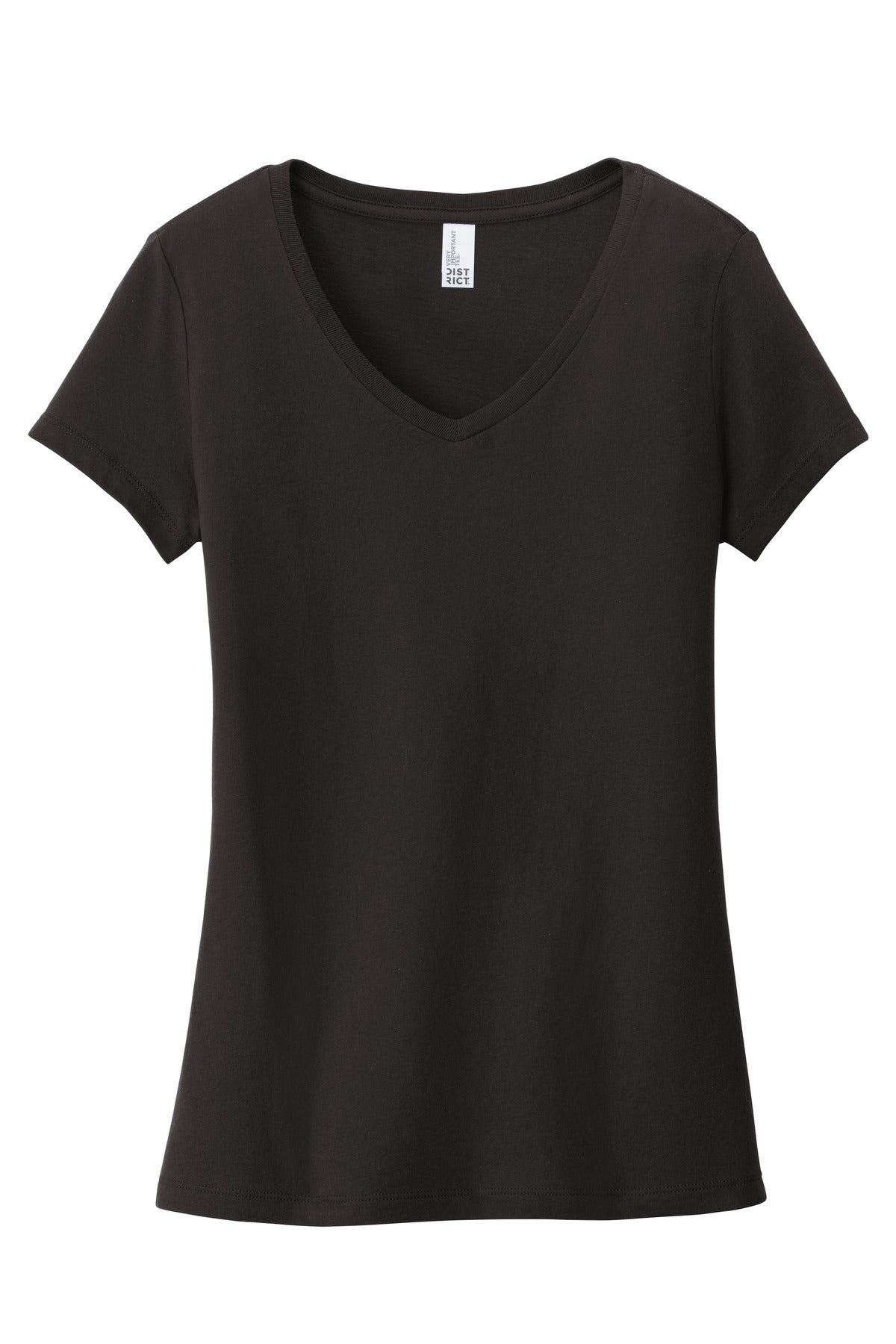 District  Women's Very Important Tee  V-Neck. DT6503