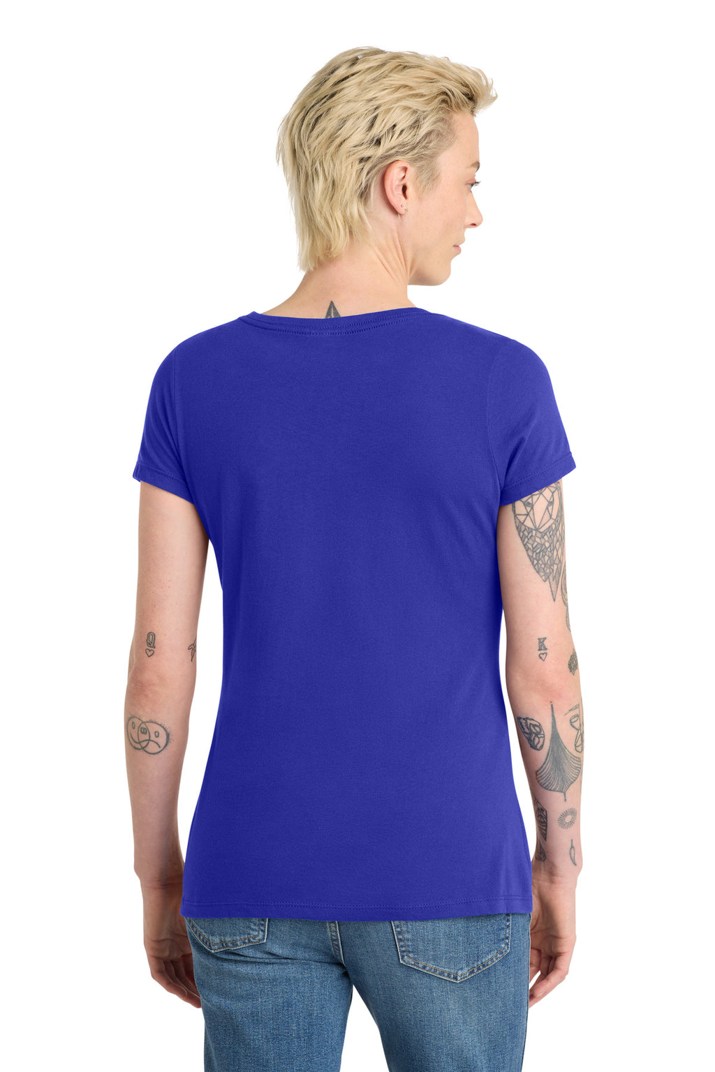 District  Women's Very Important Tee  V-Neck. DT6503