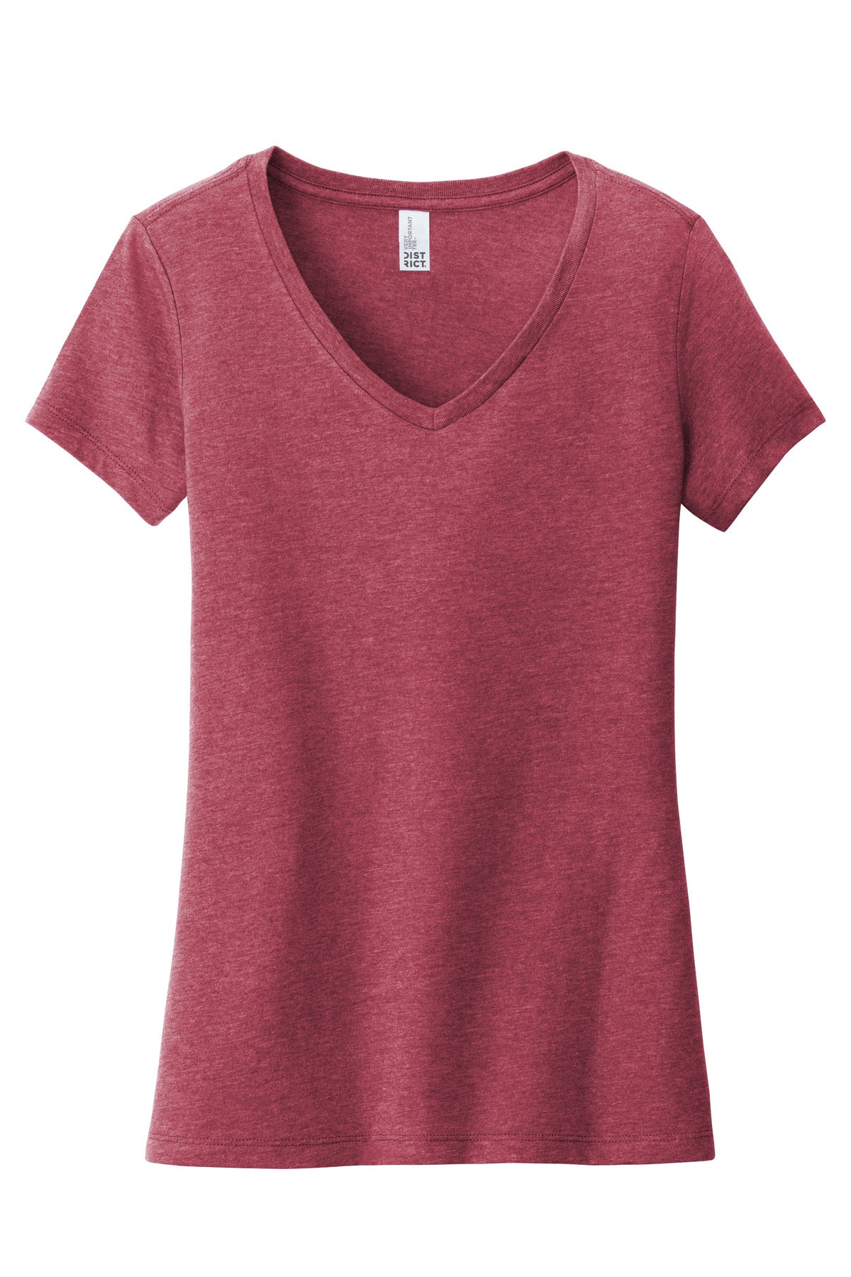 District  Women's Very Important Tee  V-Neck. DT6503