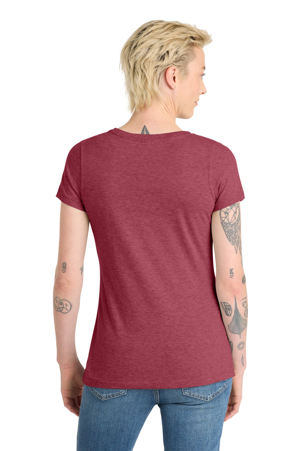 District  Women's Very Important Tee  V-Neck. DT6503