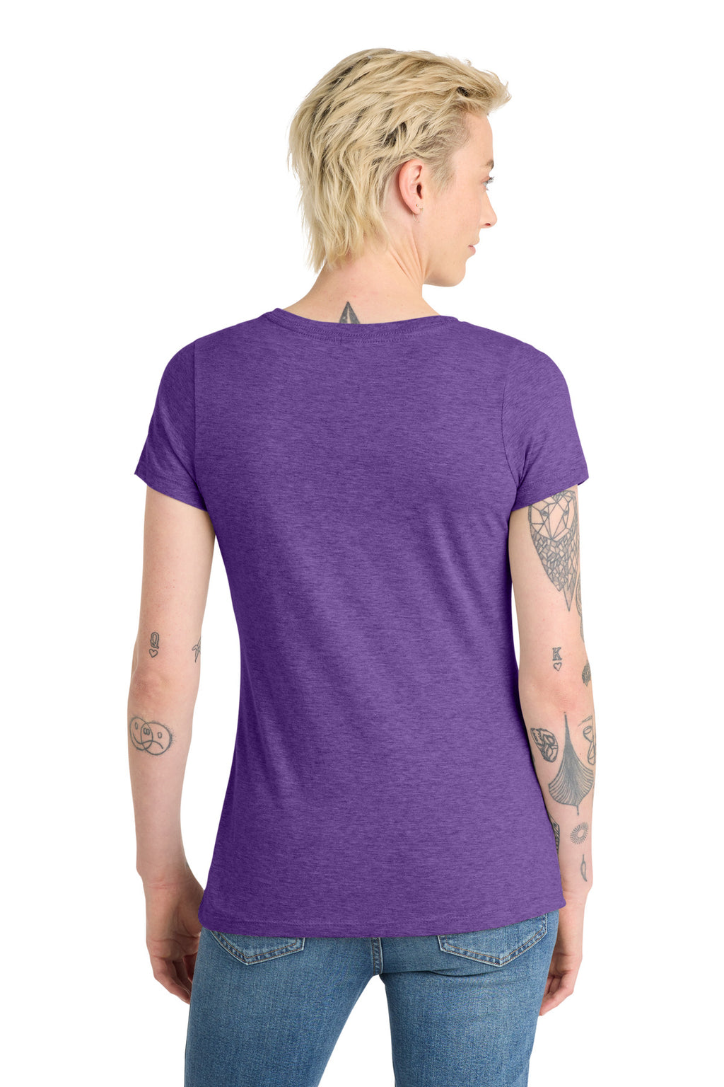 District  Women's Very Important Tee  V-Neck. DT6503
