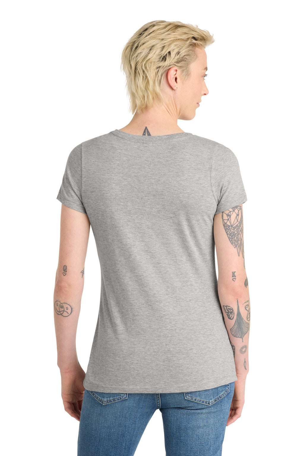 District  Women's Very Important Tee  V-Neck. DT6503