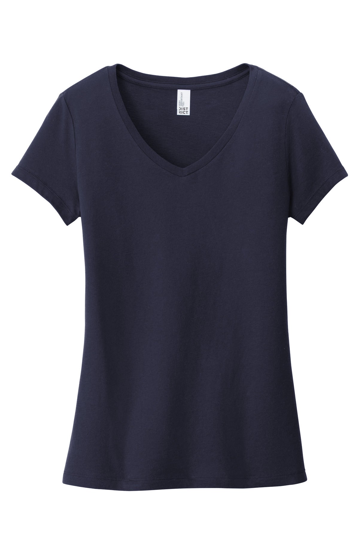 District  Women's Very Important Tee  V-Neck. DT6503