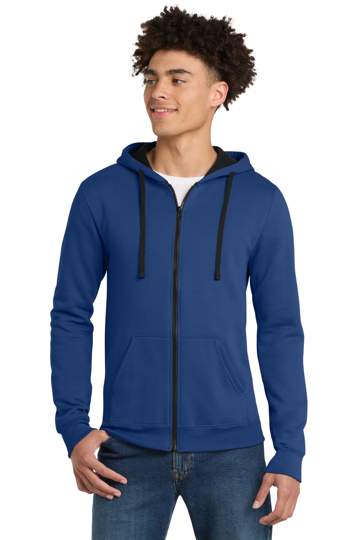 District The Concert Fleece Full-Zip Hoodie. DT800