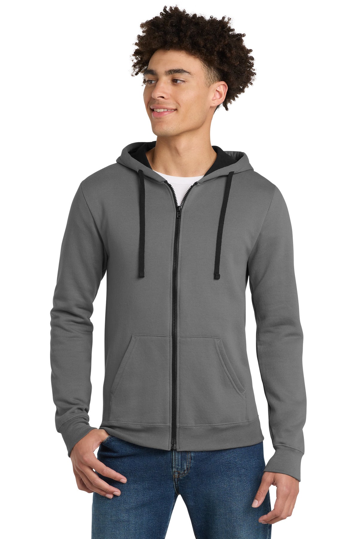 District The Concert Fleece Full-Zip Hoodie. DT800