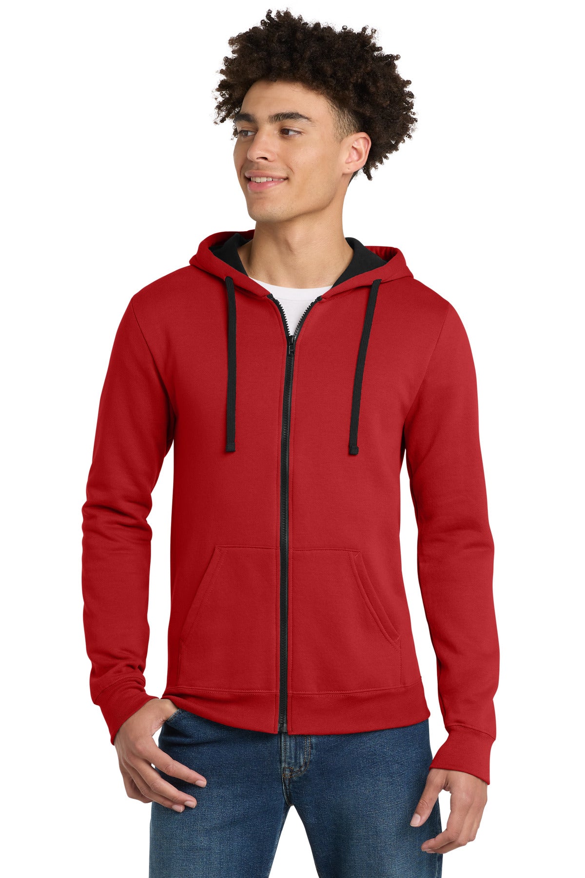 District The Concert Fleece Full-Zip Hoodie. DT800