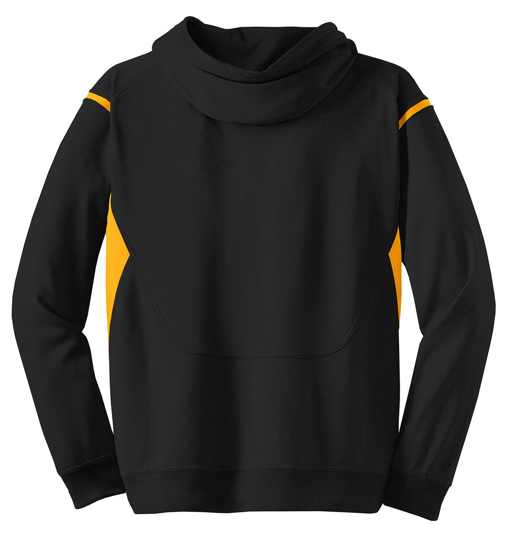 Sport-Tek Tech Fleece Colorblock Hooded Sweatshirt. F246