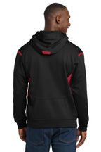 Sport-Tek Tech Fleece Colorblock Hooded Sweatshirt. F246