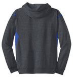 Sport-Tek Tech Fleece Colorblock Hooded Sweatshirt. F246