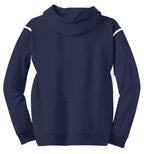 Sport-Tek Tech Fleece Colorblock Hooded Sweatshirt. F246