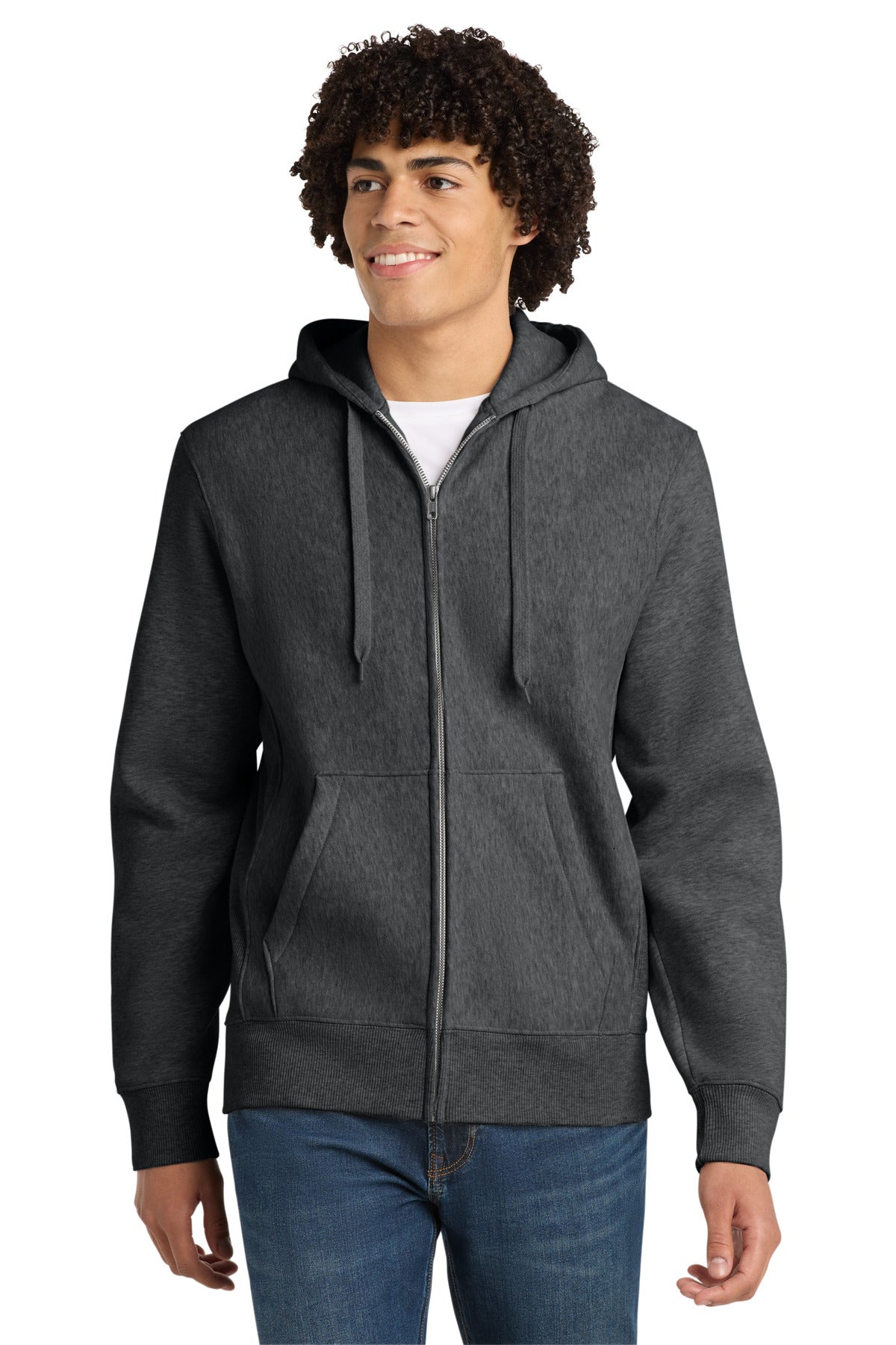 Sport-Tek Super Heavyweight Full-Zip Hooded Sweatshirt.  F282