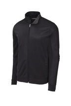 Sport-Tek  Tricot Sleeve Stripe Track Jacket. JST94