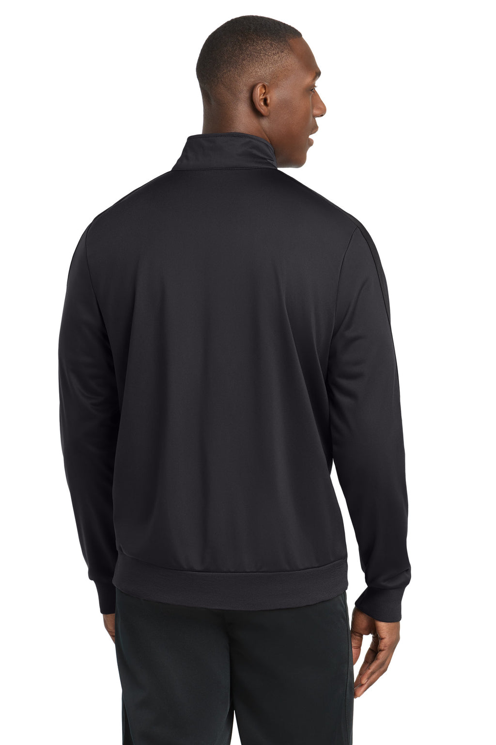 Sport-Tek  Tricot Sleeve Stripe Track Jacket. JST94