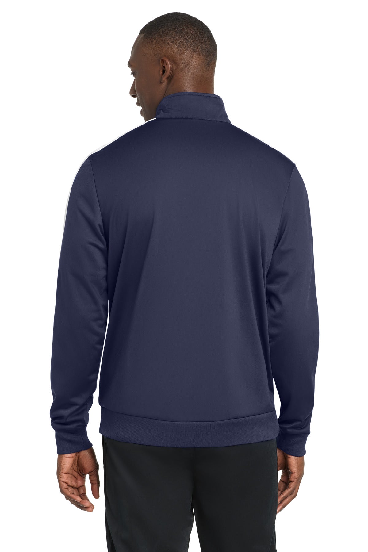 Sport-Tek  Tricot Sleeve Stripe Track Jacket. JST94