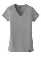 New Era  Women's Heritage Blend V-Neck Tee. LNEA101