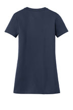 New Era  Women's Heritage Blend V-Neck Tee. LNEA101