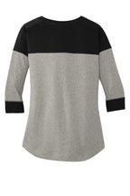 New Era  Women's Heritage Blend 3/4-Sleeve Baseball Raglan Tee. LNEA104