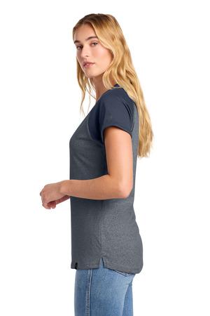 New Era  Women's Heritage Blend Varsity Tee. LNEA107