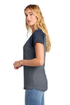 New Era  Women's Heritage Blend Varsity Tee. LNEA107