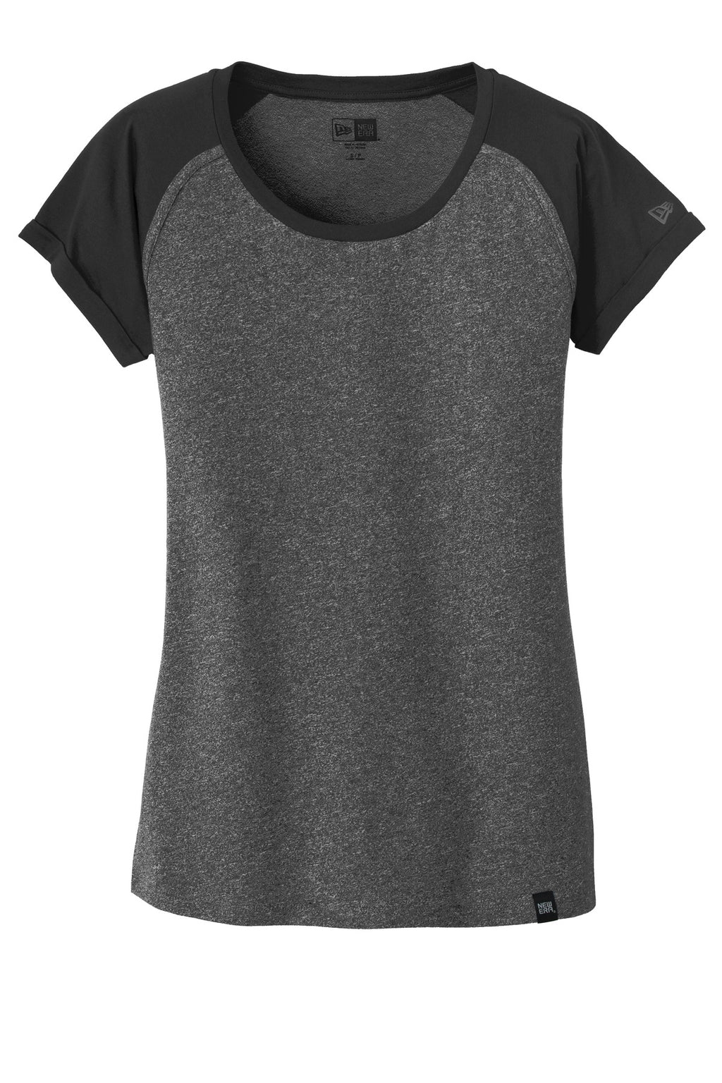 New Era  Women's Heritage Blend Varsity Tee. LNEA107