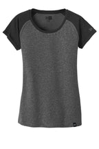 New Era  Women's Heritage Blend Varsity Tee. LNEA107