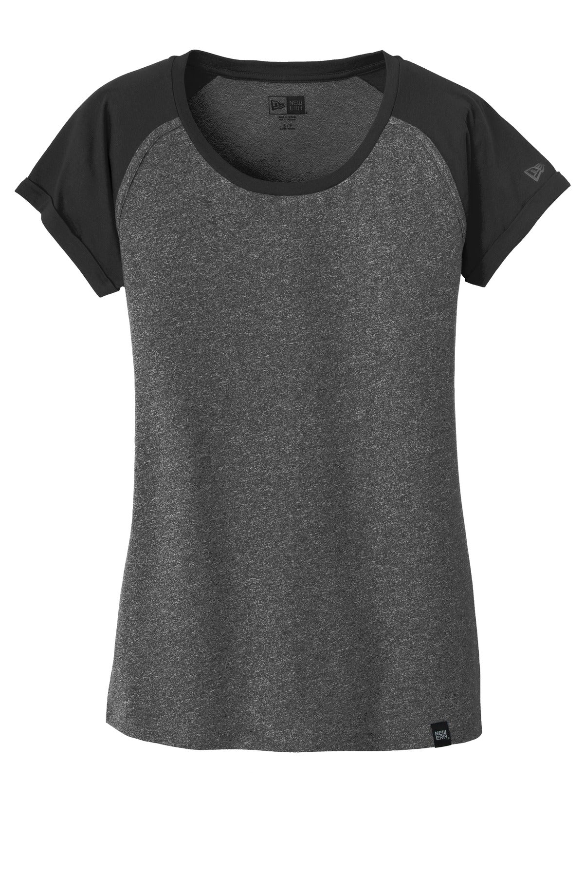 New Era  Women's Heritage Blend Varsity Tee. LNEA107