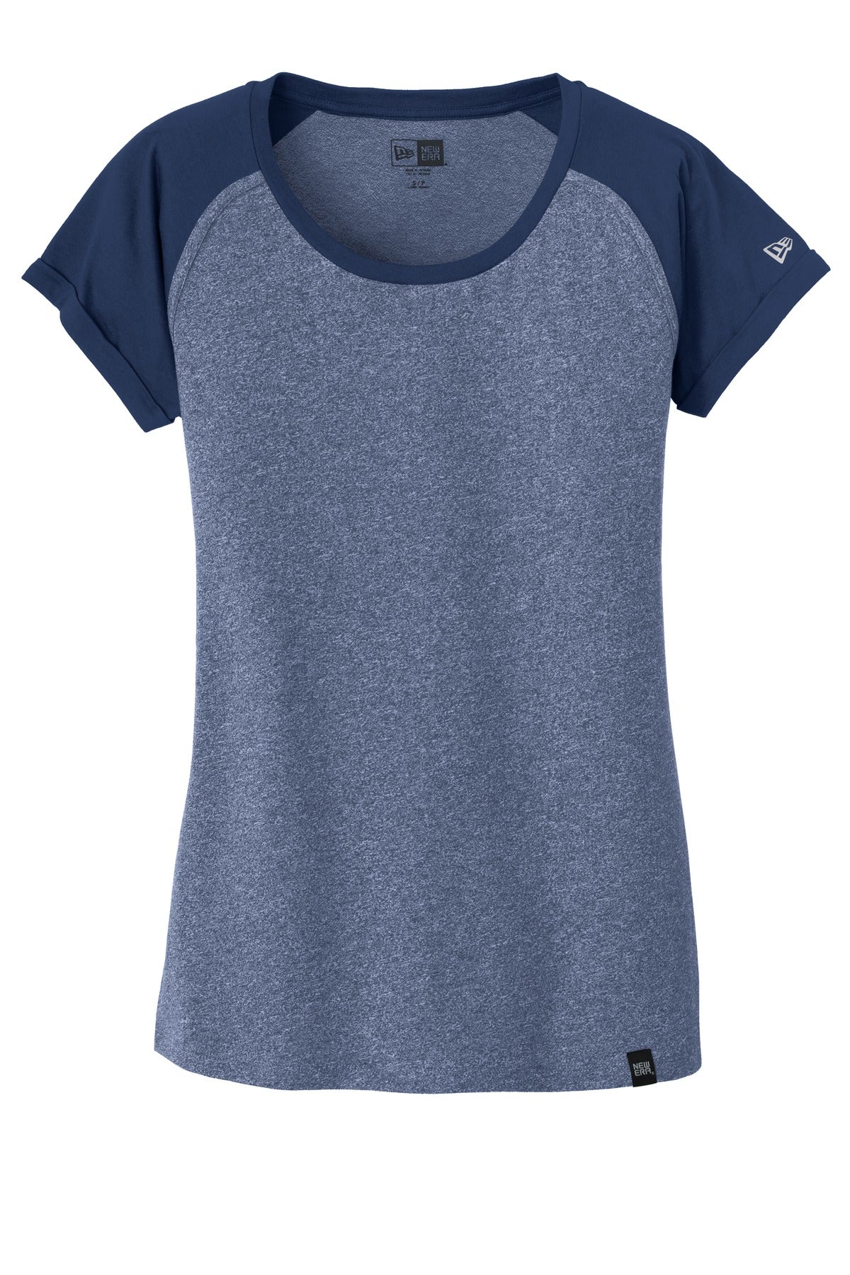 New Era  Women's Heritage Blend Varsity Tee. LNEA107