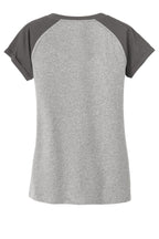 New Era  Women's Heritage Blend Varsity Tee. LNEA107