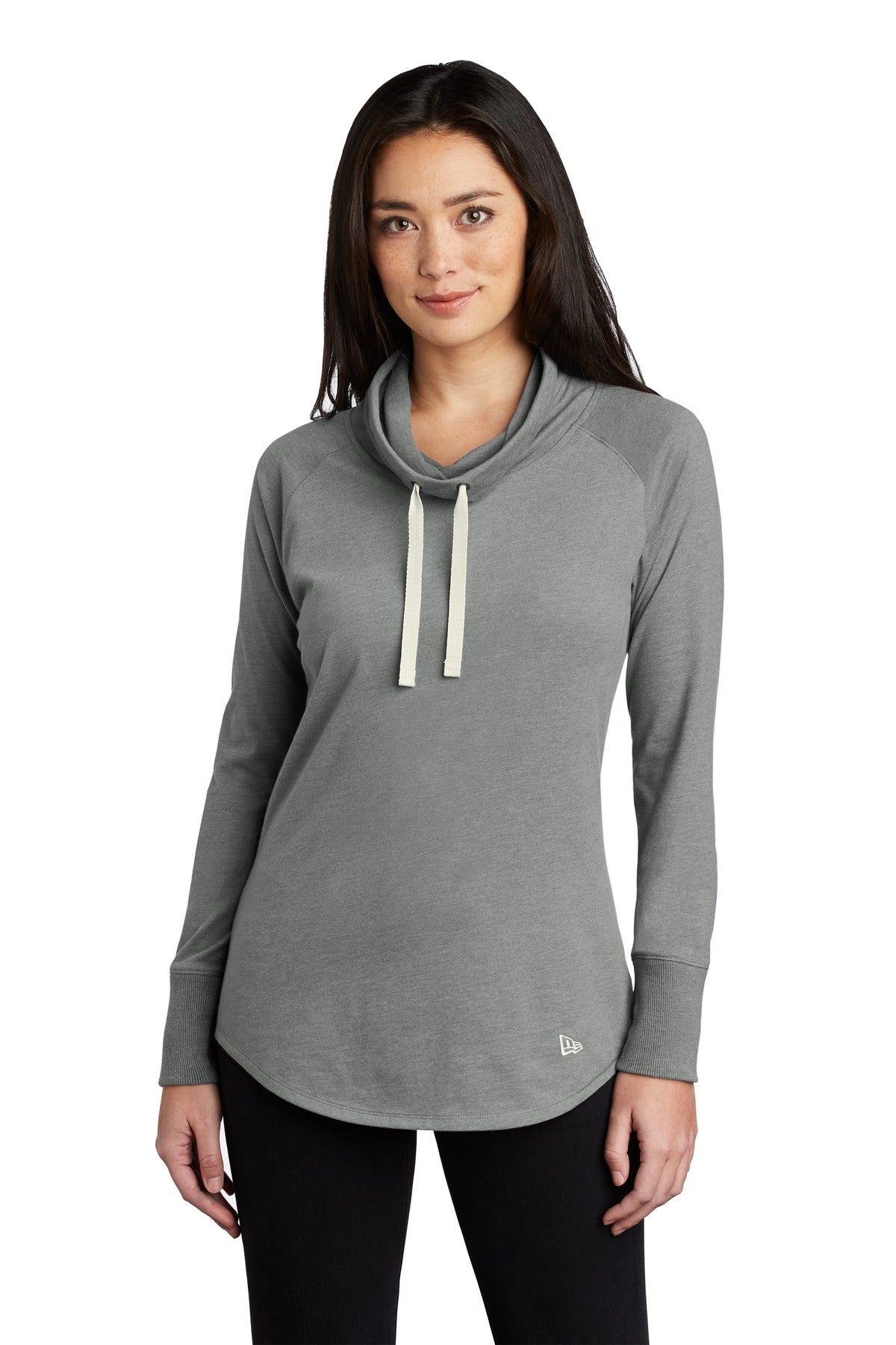 New Era  Women's Sueded Cotton Blend Cowl Tee LNEA123