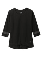 New Era  Women's Tri-Blend 3/4-Sleeve Tee LNEA136