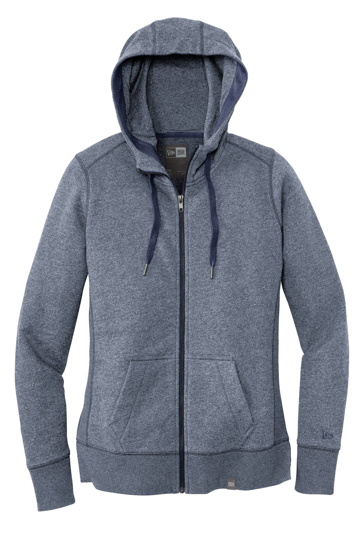 New Era  Women's French Terry Full-Zip Hoodie. LNEA502
