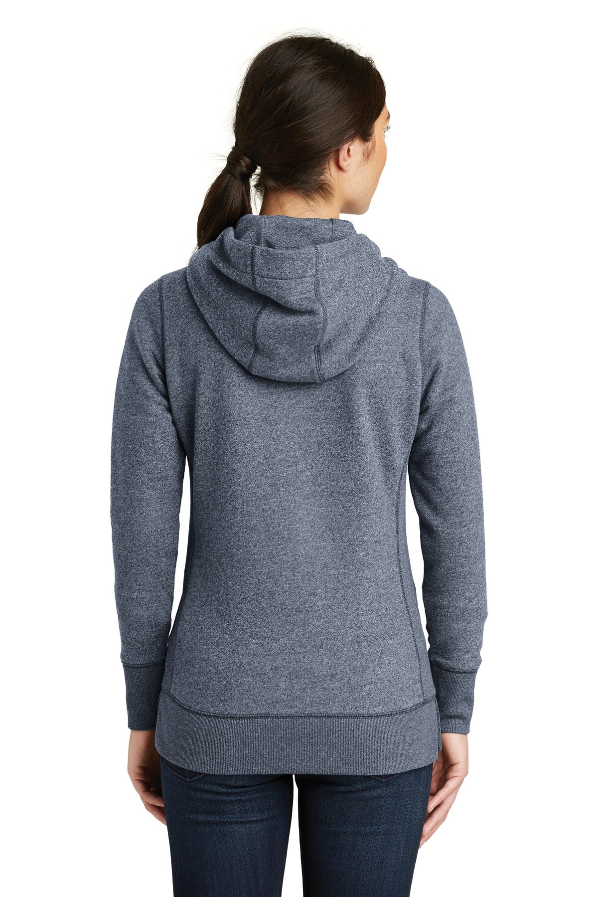 New Era  Women's French Terry Full-Zip Hoodie. LNEA502