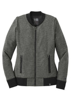 New Era Women's French Terry Baseball Full-Zip. LNEA503