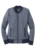 New Era Women's French Terry Baseball Full-Zip. LNEA503