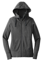 New Era  Women's Tri-Blend Fleece Full-Zip Hoodie. LNEA511