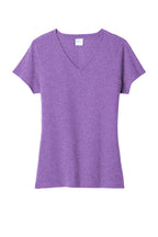 Port & Co Women's Tri-Blend V-Neck Tee. LPC330V