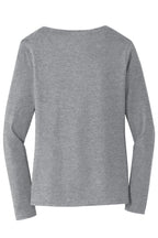 Port & Co Women's Long Sleeve Fan Favorite V-Neck Tee. LPC450VLS