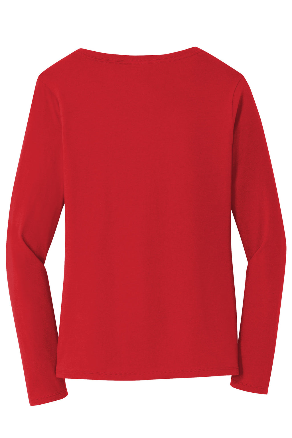 Port & Co Women's Long Sleeve Fan Favorite V-Neck Tee. LPC450VLS