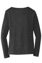 Port & Co Women's Long Sleeve Fan Favorite V-Neck Tee. LPC450VLS