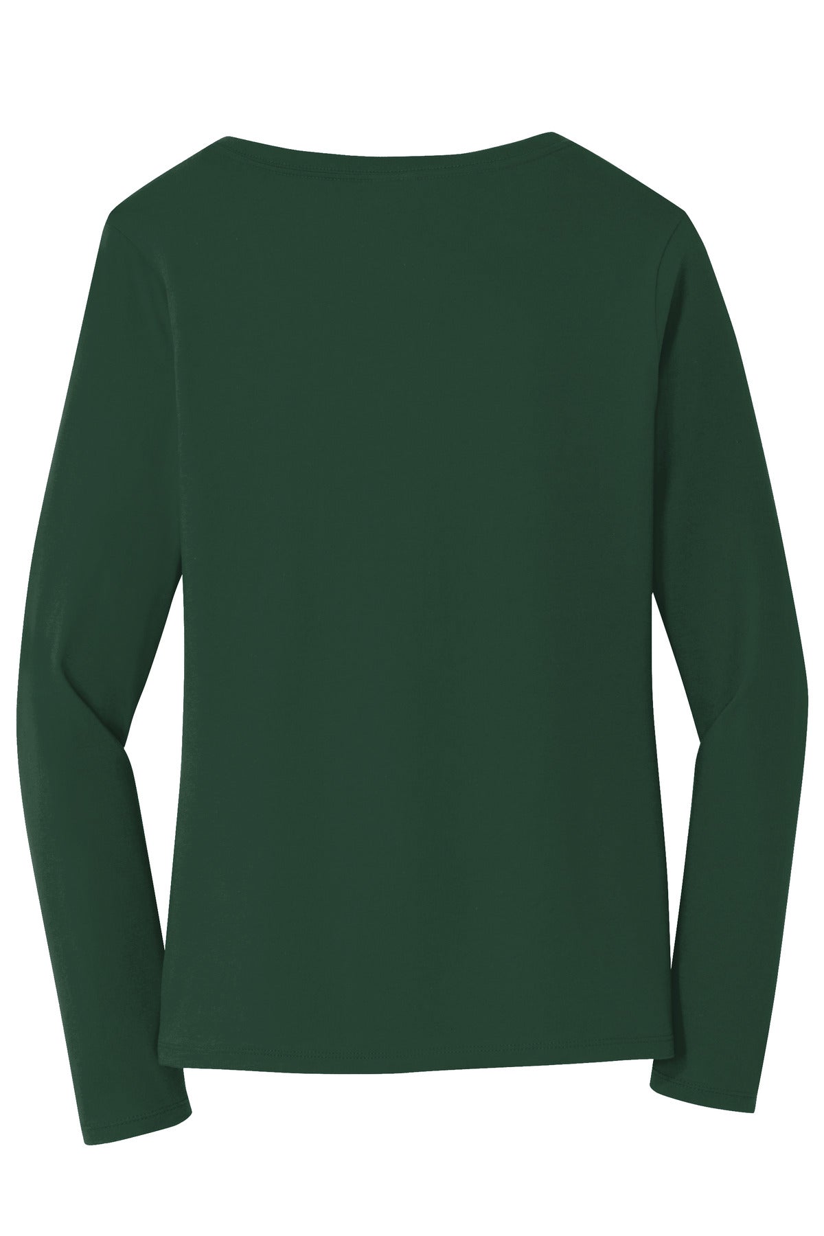 Port & Co Women's Long Sleeve Fan Favorite V-Neck Tee. LPC450VLS