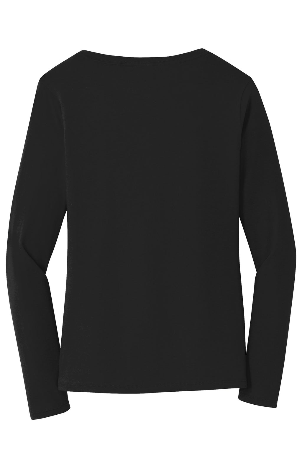 Port & Co Women's Long Sleeve Fan Favorite V-Neck Tee. LPC450VLS