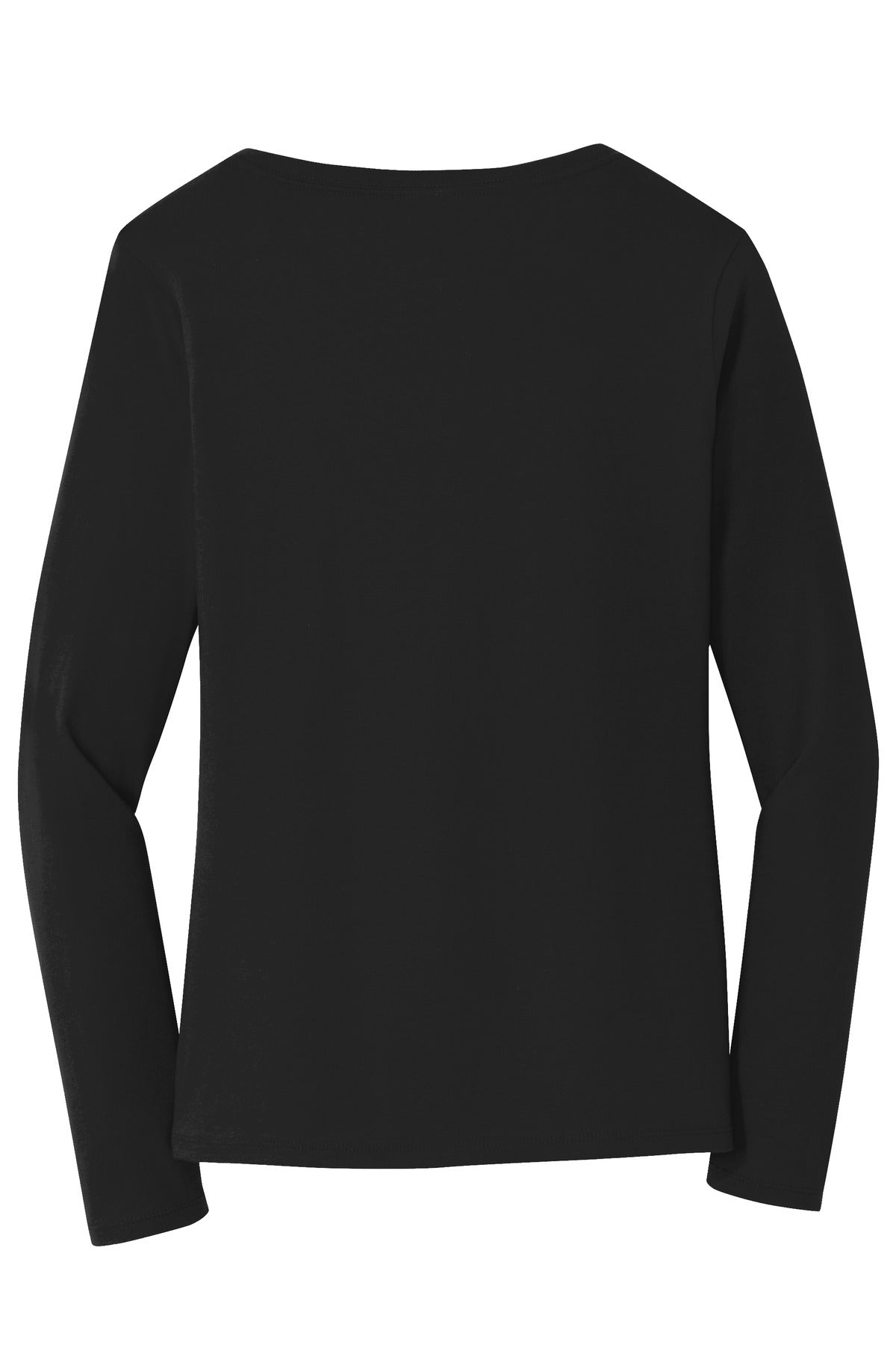 Port & Co Women's Long Sleeve Fan Favorite V-Neck Tee. LPC450VLS