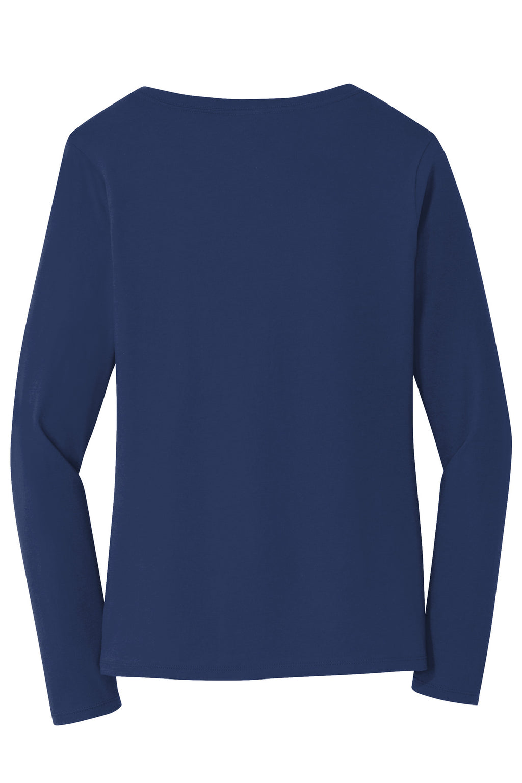 Port & Co Women's Long Sleeve Fan Favorite V-Neck Tee. LPC450VLS