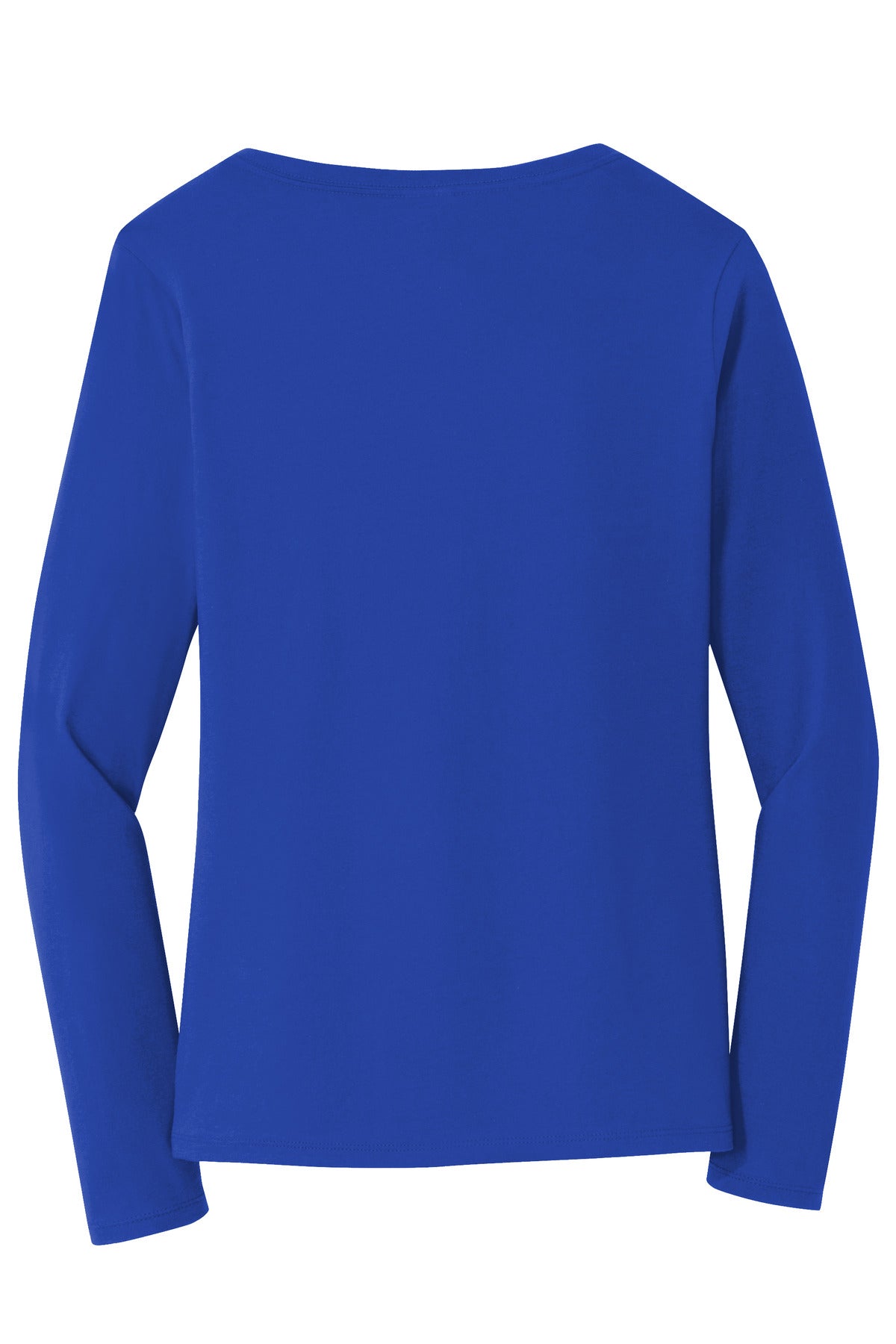 Port & Co Women's Long Sleeve Fan Favorite V-Neck Tee. LPC450VLS