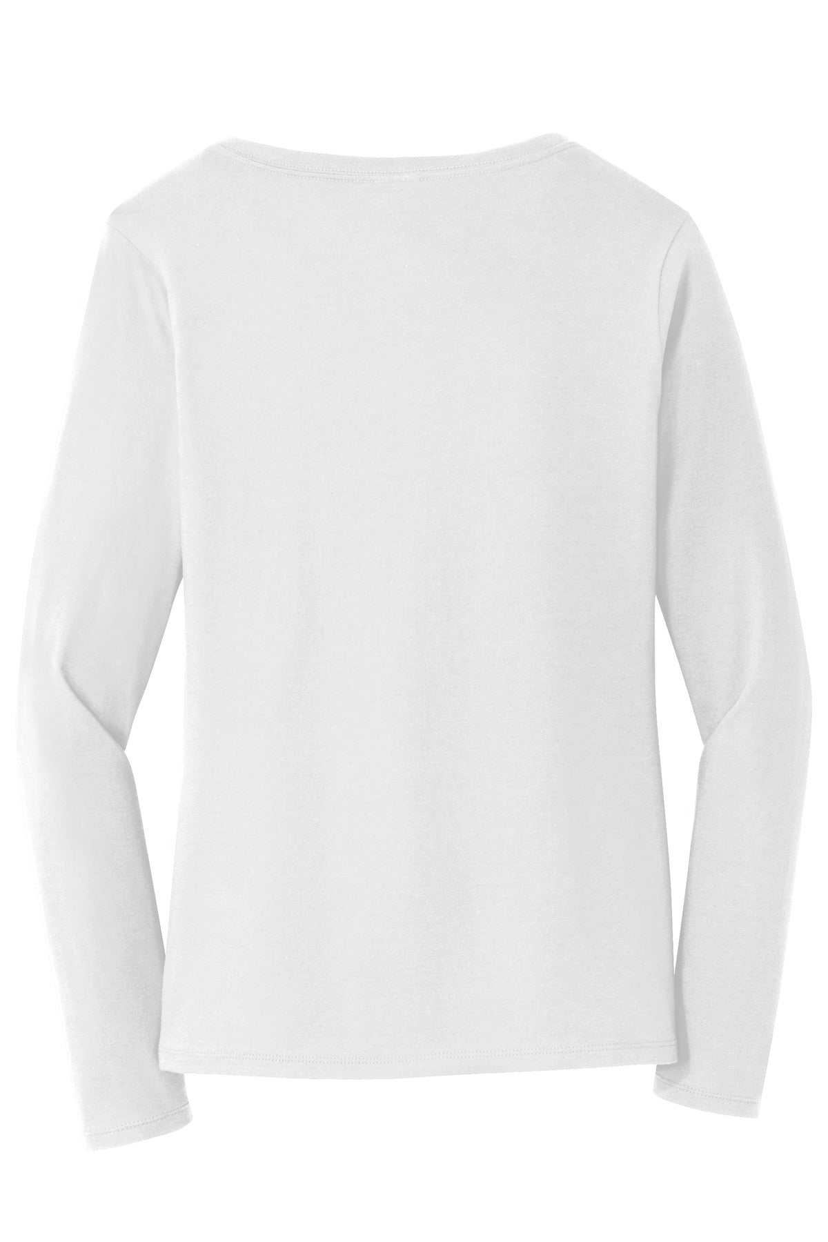 Port & Co Women's Long Sleeve Fan Favorite V-Neck Tee. LPC450VLS