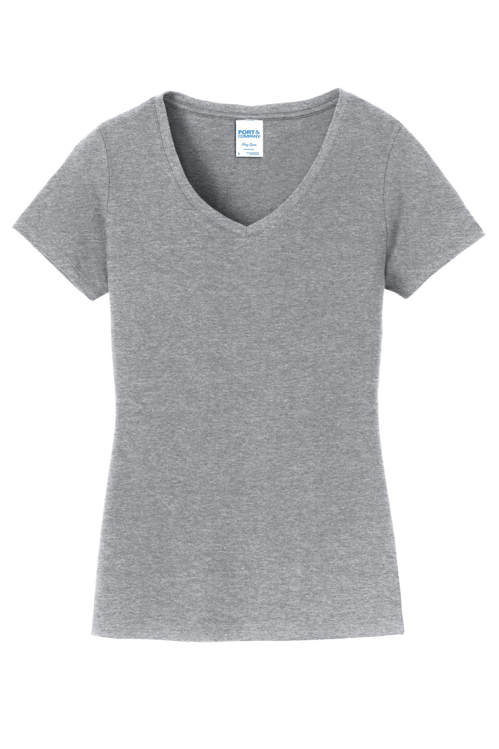 Port & Co Women's Fan Favorite V-Neck Tee. LPC450V