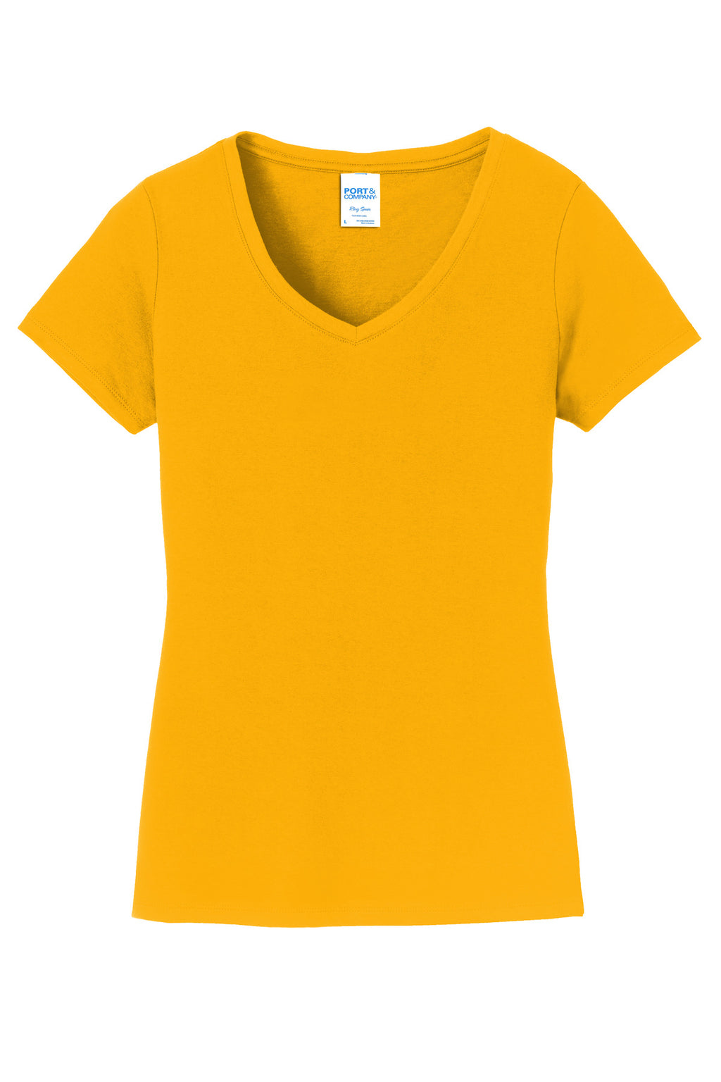 Port & Co Women's Fan Favorite V-Neck Tee. LPC450V