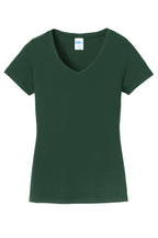 Port & Co Women's Fan Favorite V-Neck Tee. LPC450V
